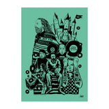 Andrew Weatherall  A3 Screen prints
