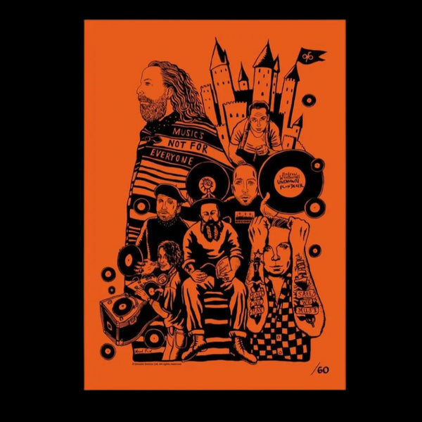 Andrew Weatherall  A3 Screen prints
