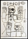 Mono Prints A3