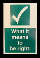 To Be Right