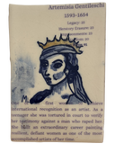 In her Steps (Feminist Card) Ceramic Tiles
