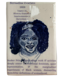 In her Steps (Feminist Card) Ceramic Tiles