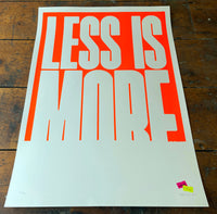 Less Is More