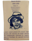 In her Steps (Feminist Card) Ceramic Tiles