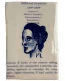 In her Steps (Feminist Card) Ceramic Tiles