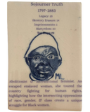 In her Steps (Feminist Card) Ceramic Tiles