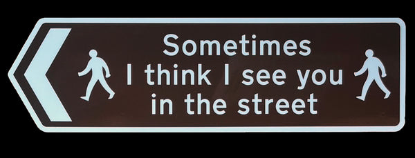 Sometimes I think I see you