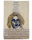 In her Steps (Queer Card) Ceramic Tiles