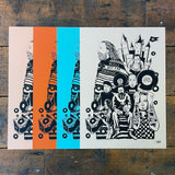 Andrew Weatherall  A3 Screen prints