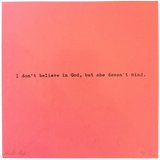 I Don't Believe in God