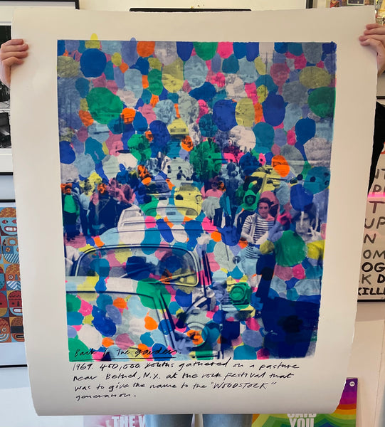 Woodstock Screen Print