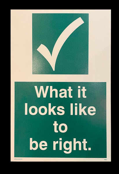 To Be Right