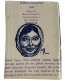 In her Steps (Feminist Card) Ceramic Tiles
