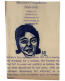 In her Steps (Queer Card) Ceramic Tiles